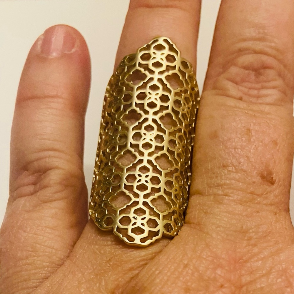 Boone Small Cocktail Rind in Gold